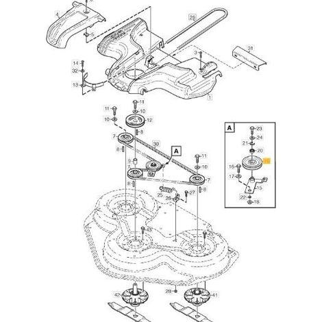 RIEMENSPANNER S.100B ORIGINAL STIGA - 1134-0698-00