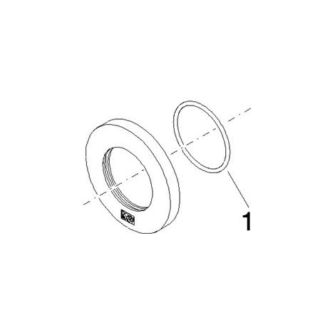 Dornbracht 90276600900-00 Rosace pièces de rechange