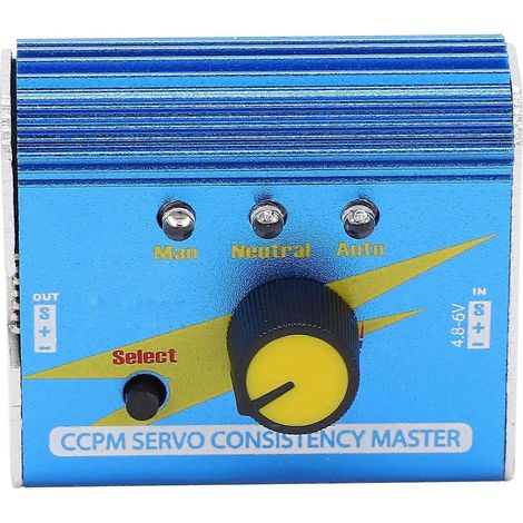 Multifunktions-CCPM-Servo-Konsistenztester, Master-Lenkgetriebe-Controller mit Gehäuse aus Aluminiumlegierung