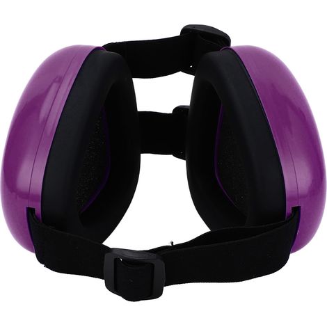 Casque antibruit pour chien, confortable, réglable et léger, violet (1/5)