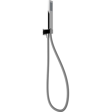 SCELTO DA DESIVERO KIT DOCCIA QUADR.SUPP.FISSO X DOCC.METAL C/PRESA ACQ.INTEGR.FLESS PVC ANTIT.150CM codice prod: DSV20664