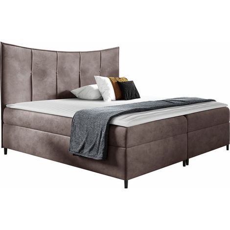 Cama continental Fons I, Fresh 9, Continental, Doble, 180x200, Tapiz, Somieres, 180x213x130cm (1/5)