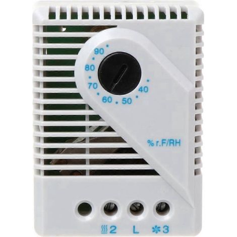 Contrôleur d'humidité hygrostat, ventilateur chauffant pour armoire MFR012-- (1/5)