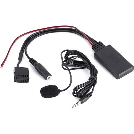 Bluetooth-Aux-In-Adapter – Für Ford 6000CD Autoradio – 12-poliger Anschluss – 12-V-Stromversorgung – Kompatibel mit Focus, Mondeo, C-Max, Fiesta, Fusion, Galaxy, Transit – 1 Stück (1/5)
