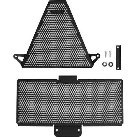 2 Grilles de Protection Radiateur Moto Alliage Aluminium Réservoir Eau Treillis Remplacement Pour DUCATI Streetfighter V2 (1/5)