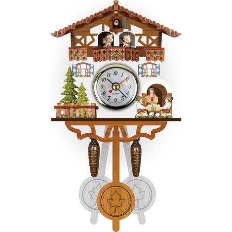 Dekorative Wanduhr für Zuhause mit goldenem Zifferblatt, automatischer Funktion und einfachem Zugang zur Batterie, einteilig.
