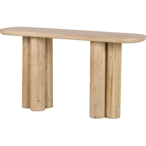 Console Felo en bois de manguier marron 140 x 40 x 75 cm