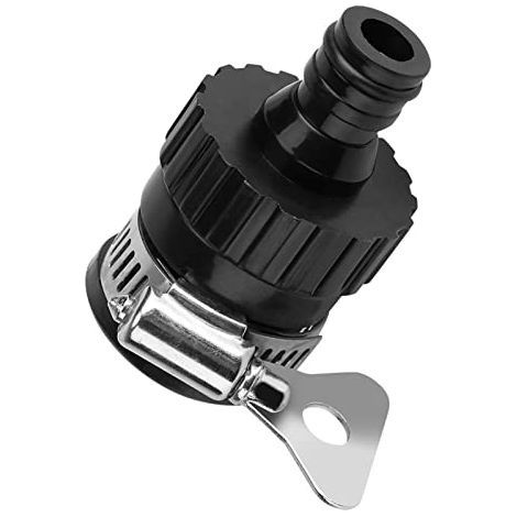 Connecteur de Robinet d'eau Universel Robinet au Connecteur Rapide Tuyau d'arrosage Raccord de Tuyau Flexible de Robinet Voiture Lavage Pelouse Jardin Tuyau Connexion Rapide Adaptateur Buse (1/5)