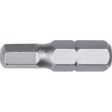 Embout 1/4" DIN3126 C6,3 Hex 5 x25mm 10 pièces.FORTIS (1/3)