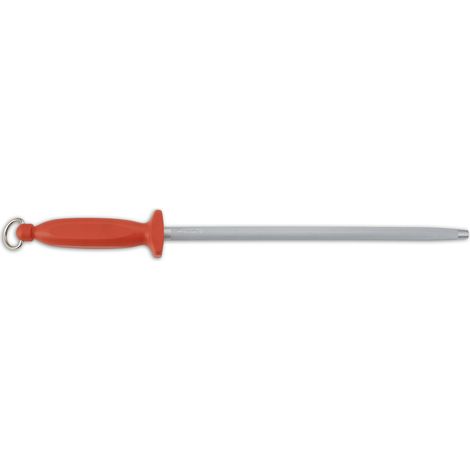 Affilacoltelli Chaira Arcos 278512 con lama in acciaio al carbonio 30 cm e mango rosso Polipropilene con coprilama ø 13 mm