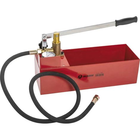 [NEUWERTIG] B-Ware Alarm Prüfpumpe Testpumpe Wasserleitung Prüfung Dichtheitsprüfung 12 L 60 Bar
