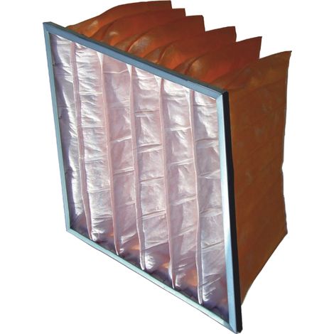 Filtre à poches F6, M5 RS PRO, 592 x 592 x 500mm ( Prix pour 1 )