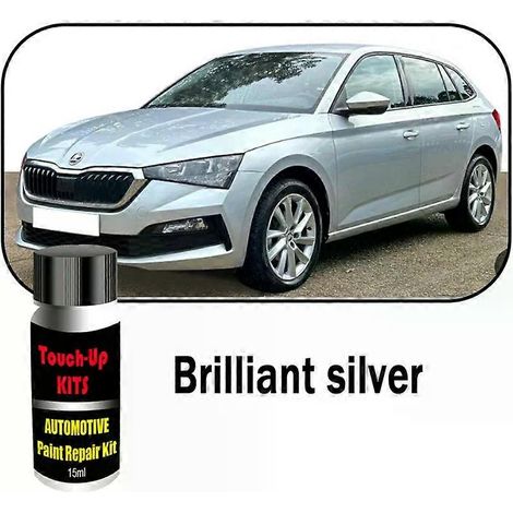Kit de retouche peinture automobile personnalisé (2 pièces) pour Skoda Scala : efface-rayures et accessoires d'entretien. (1/5)