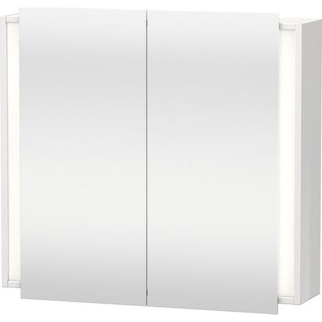 Armadio a specchio Duravit Ketho 7531, 1 anta a doppio specchio, 800mm, Colore (anteriore/corpo): Terra Opaco - KT753101414