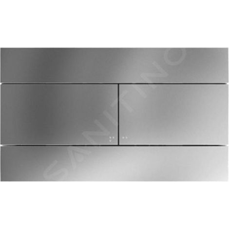 Ideal Standard Plaques de commande - plaque de déclenchement mécanique Better Slim, chrome mat satiné VV659046 (1/2)