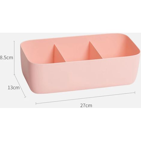 Organisateur de tiroir multifonctionnel pour chaussettes et sous-vêtements, séparateur de placard, boîte de rangement rose pour la maison (1/5)