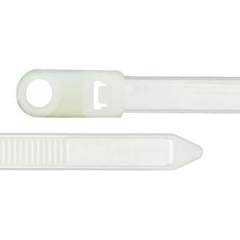 Fascette occhiello nylon 6.6 - 4,3 x 220 neutre - 100 pz.