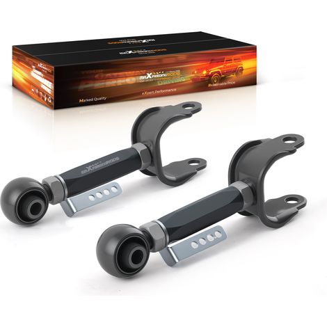 2x Verstellbarer Hinterer Sturzlenker Kit Gummibuchse For Tesla Model 3/Y 2017+ (1/5)