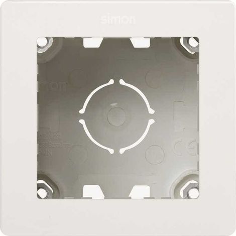 Boîtier de surface compact SIMON 270 pour 1 élément (1/2)