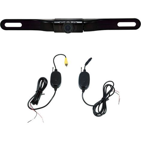 Trade Shop - 5led Inalámbrico Coche Cámara De Marcha Atrás Con Infrarrojos Cámara De Visión Trasera Del Coche -
