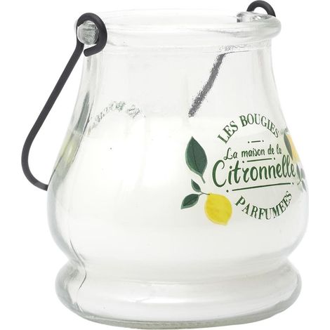 Bougie électrique citronnelle à piles avec 6 couleurs changeantes (1/5)