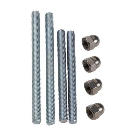 Kit de fixation double pour poignée de porte battante DUVAL - épaisseur 80 mm - 22-0620-1840 (1/5)