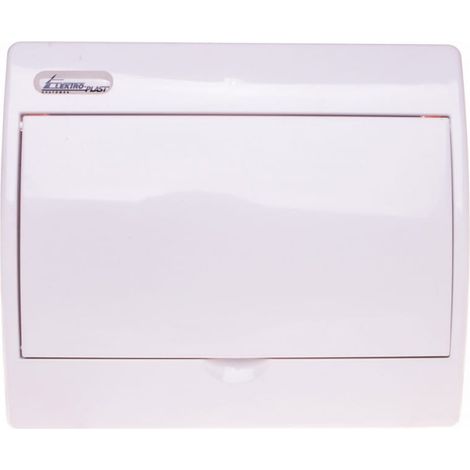 Quadri elettrici modulari 1x8 a incasso IP40 RP-8/B Wave (N+PE) 8.12