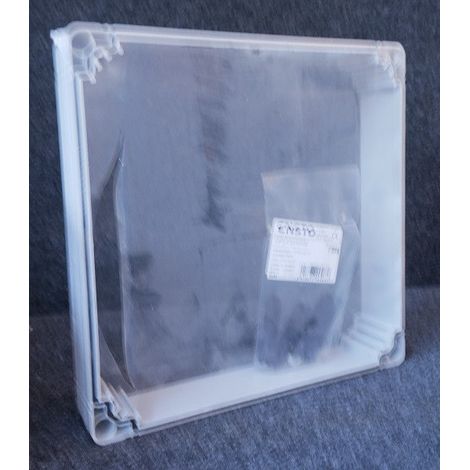 Cadre d'extension 300x300x55mm avec vis de montage et joint pour coffret polycarbonate CUBO O/W