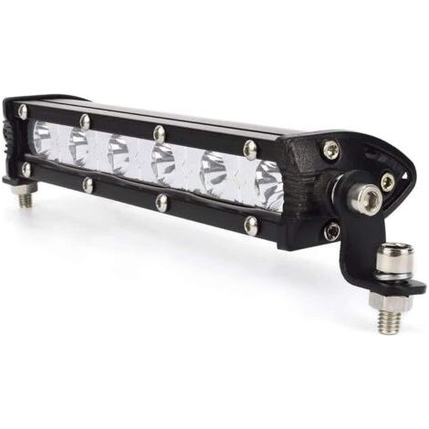 Projecteur à Distance de Barre de Travail LED 18W pour SUV/Bateau/Camion/Voiture - Éclairage Puissant (1/5)