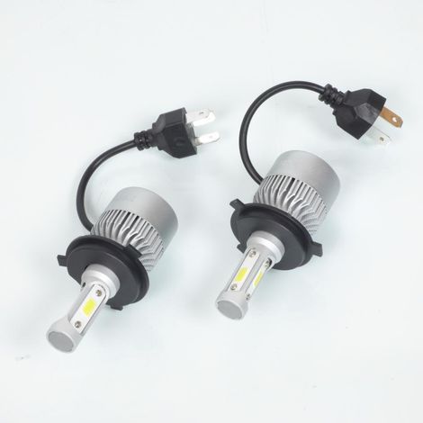 kit von 2 Glühbirnen h4 p43t led ventiliert 80w 10.000 Lumen (1/4)