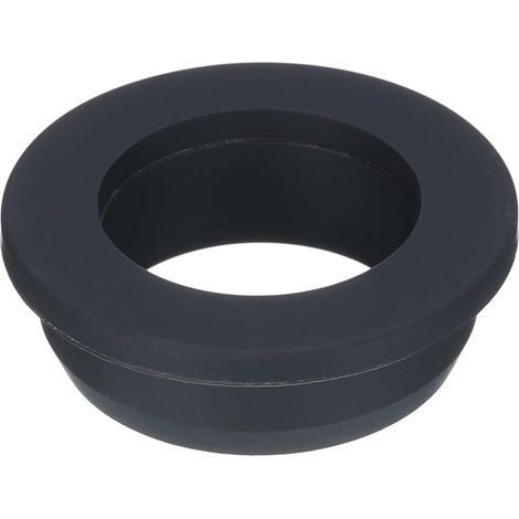 Support D'Œillet En Caoutchouc de Type T, Dia 41.3mm ID 30mm, Protection de Joint, Bouchons de Trous Flexibles Pour Tuyau de Câble Noir (1/5)