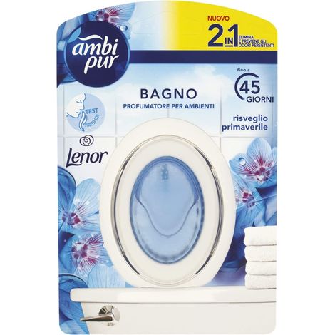 SET 5 AMBIPUR DEODORANTE PER BAGNO FRAGRANZA RISVEGLIO PRIMAVERILE (1/2)