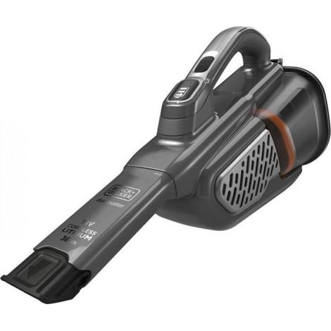 Black & Decker – Aspirateur à main sans fil 18V – Capacité 700 ml – Temps de charge rapide – Prolongateur intégré pour espaces confinés - BHHV520JF-QW (1/5)