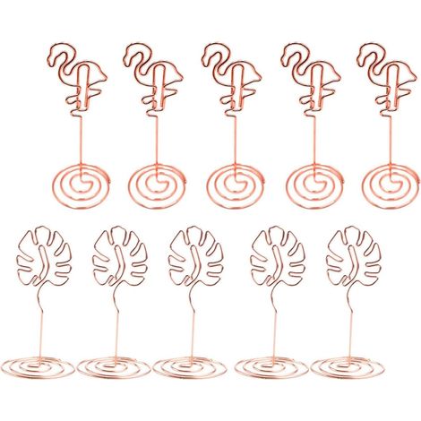 Inspirierter Metall Memo Haber mit 10 Stück Flamingo et (1/5)