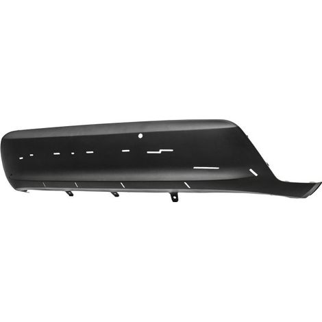 Spoiler de pare-choc arrière noir avec trous moulures et radars Toyota Yaris Cross depuis 2020