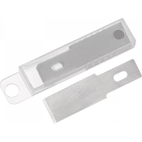 Lames de couteau précision Sourcing Map, lot 25 43,5 x 11,6 mm en acier rapide. (1/5)