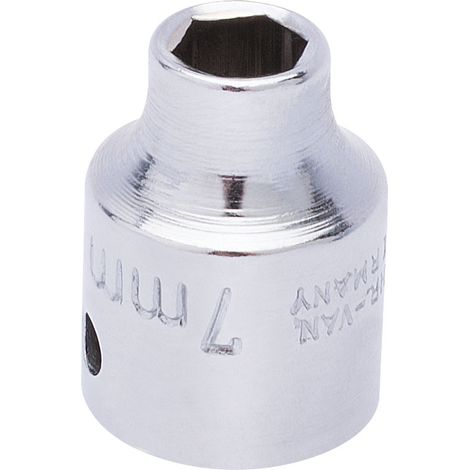 7mm 3/8-Inch Drive Elora Bi-Hexagon Socket (25838) – Metric Hexagon Socket for Automotive and Mechanical Use (1/5)