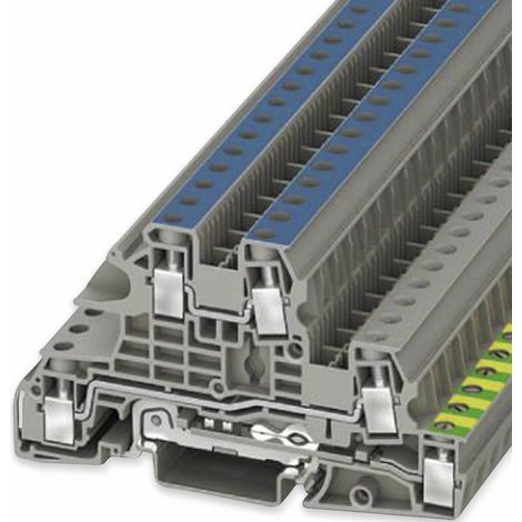 PHOENIX CONTACT Installationsschutzleiterklemme, 3076041, UTI 6-PE/L/N