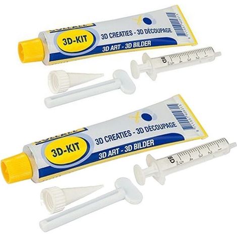 Colle silicone 3D pour papier 160 ml