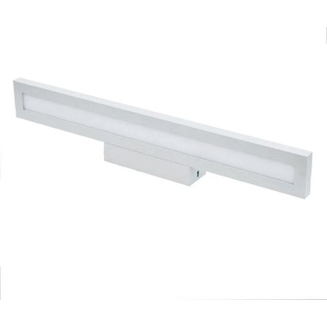 Applique Murale Salle de Bain Moderne LED 12W IP44 - Blanc Neutre  - SILUMEN