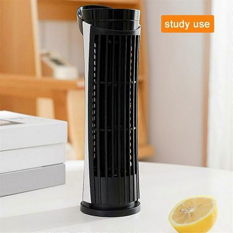 Weißer Tischventilator fürs Schlafzimmer, Mini-Tischventilator, leiser Luftkühler für Zuhause (1/5)