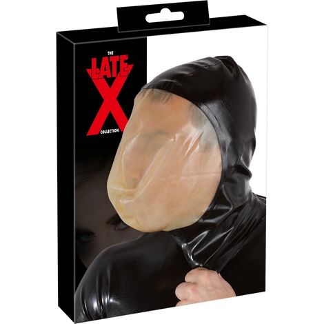 Late X - Latexmaske mit kleinem Atemloch (1/5)