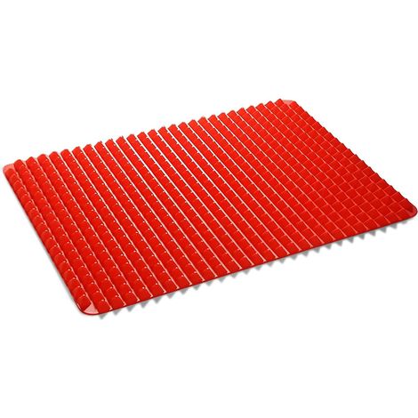 Tapis De Cuisson En Silicone - Résistant À La Chaleur Jusqu'à 230 °C - Non Adhérent - Flexible Et Réutilisable - 41 X 28,5 Cm - 1 Pièce (1/5)