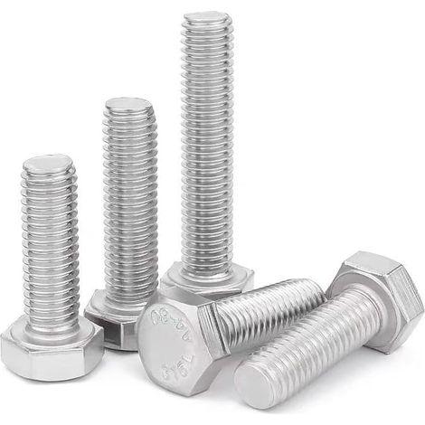 Vis à tête hexagonale M20, 1 pièce, acier inoxydable 316, A4-80 (1/5)