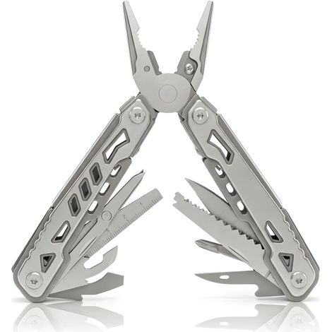 Multitool 14-en-1 avec couteau –Outil multifonction EDC en acier (1/5)