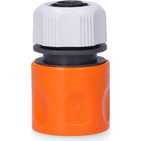 Connettore rapido Ø Int 13mm (1/2") - 15mm (5/8") (Blister) con quattro dispositivi di fissaggio EDM (1/2)