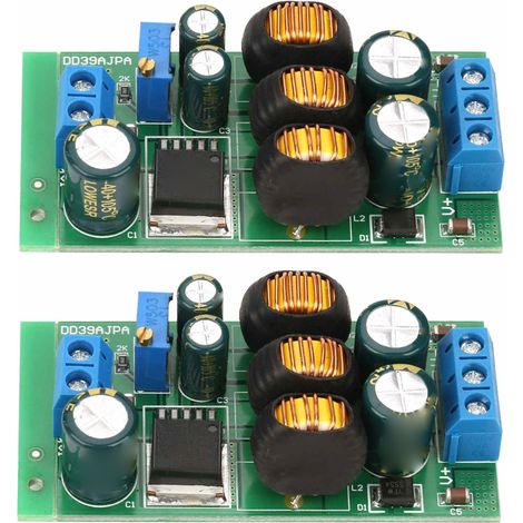 Module abaisseur 20W DC à 3.6-30V 3-30V, carte de conversion réglable avec Terminal, 2 pièces (1/5)