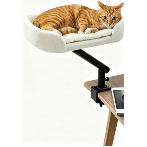 Lit pour chat - Support rotatif pour chat - 40 x 30 cm (1/5)