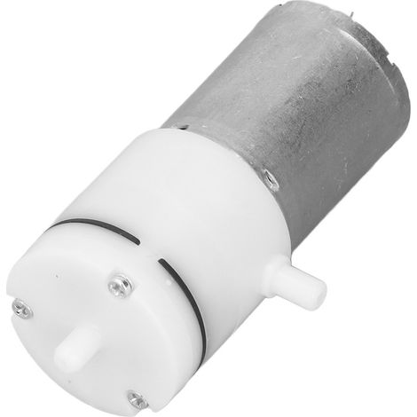 Pompe à vide miniature 370A 1,5‑3,2 L/min, silencieuse, étanche, pour appareils ménagers, 12 V (1/5)