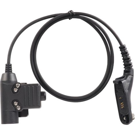 Adaptateur de casque pour talkie-walkie, Push to Talk, Clip métallique robuste de remplacement pour Motorola APX apx-4000 apx-6000 apx-6000xe (1/5)
